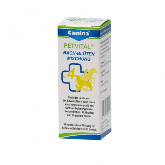 Canina Pharma Petvital Bachblüten Nr. 4 - Lernbereitschaft 10g Canina Pharma Petvital Bachblüten Nr. 4 - Lernbereitschaft 10g