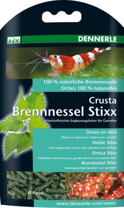 Dennerle Crusta Brennessel Stixx 30g Dennerle Crusta Brennessel Stixx 30g