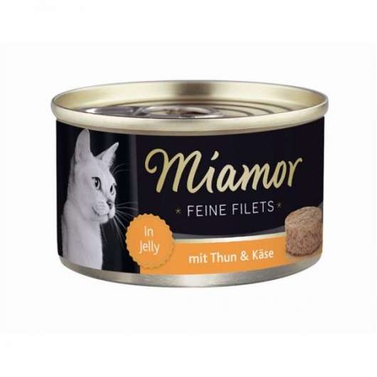 Miamor Feine Filets 100g - Thunfisch & Käse Miamor Feine Filets 100g - Thunfisch & Käse