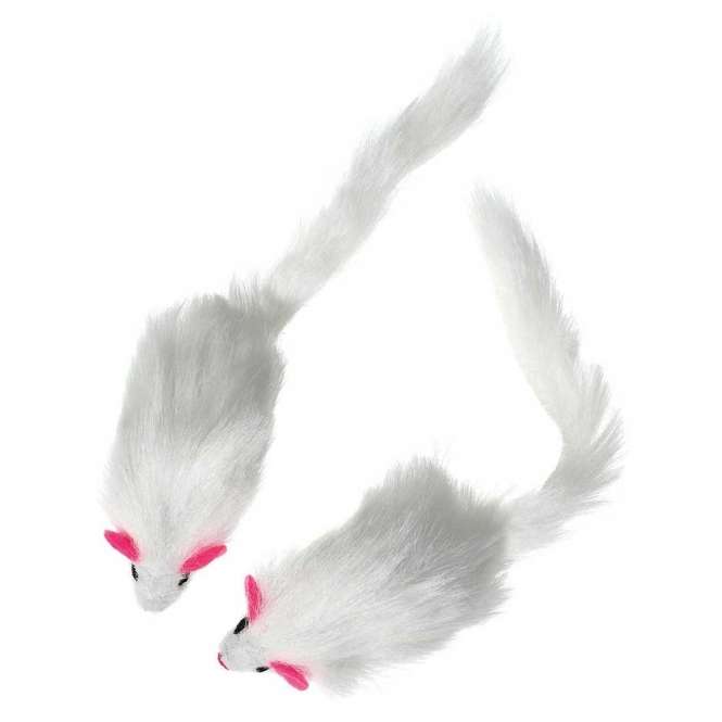 Karlie Flamingo Plüschmäuse mit Rassel - 2 Stück Karlie Flamingo Plüschmäuse mit Rassel - 2 Stück