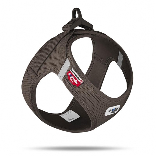 Curli Clasp Vest Geschirr Air-Mesh - braun - 3XS Curli Clasp Vest Geschirr Air-Mesh - braun - 3XS