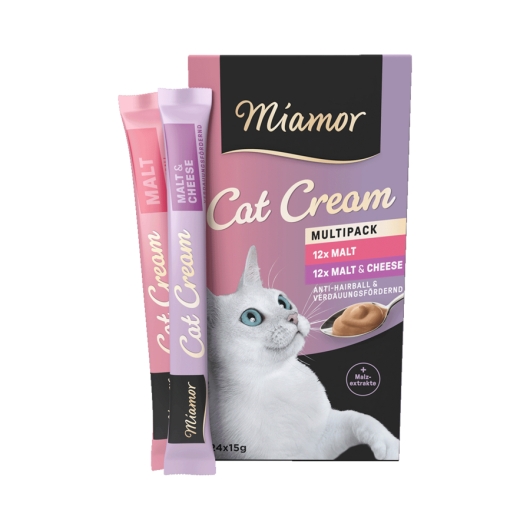 Miamor Cat Confect Malt-Cream Vorteilspack 24x15g Miamor Cat Confect Malt-Cream Vorteilspack 24x15g