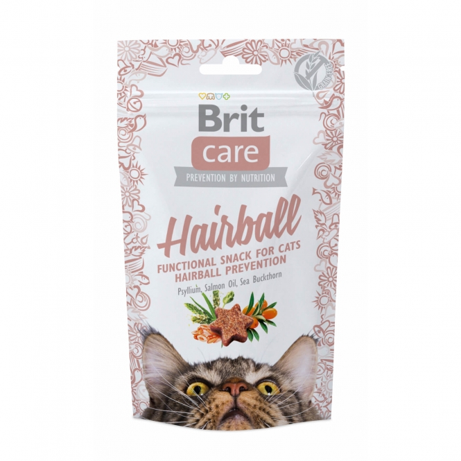 Brit Care Cat Snack Hairball 50g Brit Care Cat Snack Hairball 50g