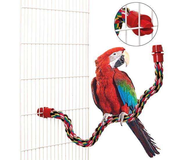 Karlie Biegsame Baumwollsitzstange - 30 cm BIRD BAR 