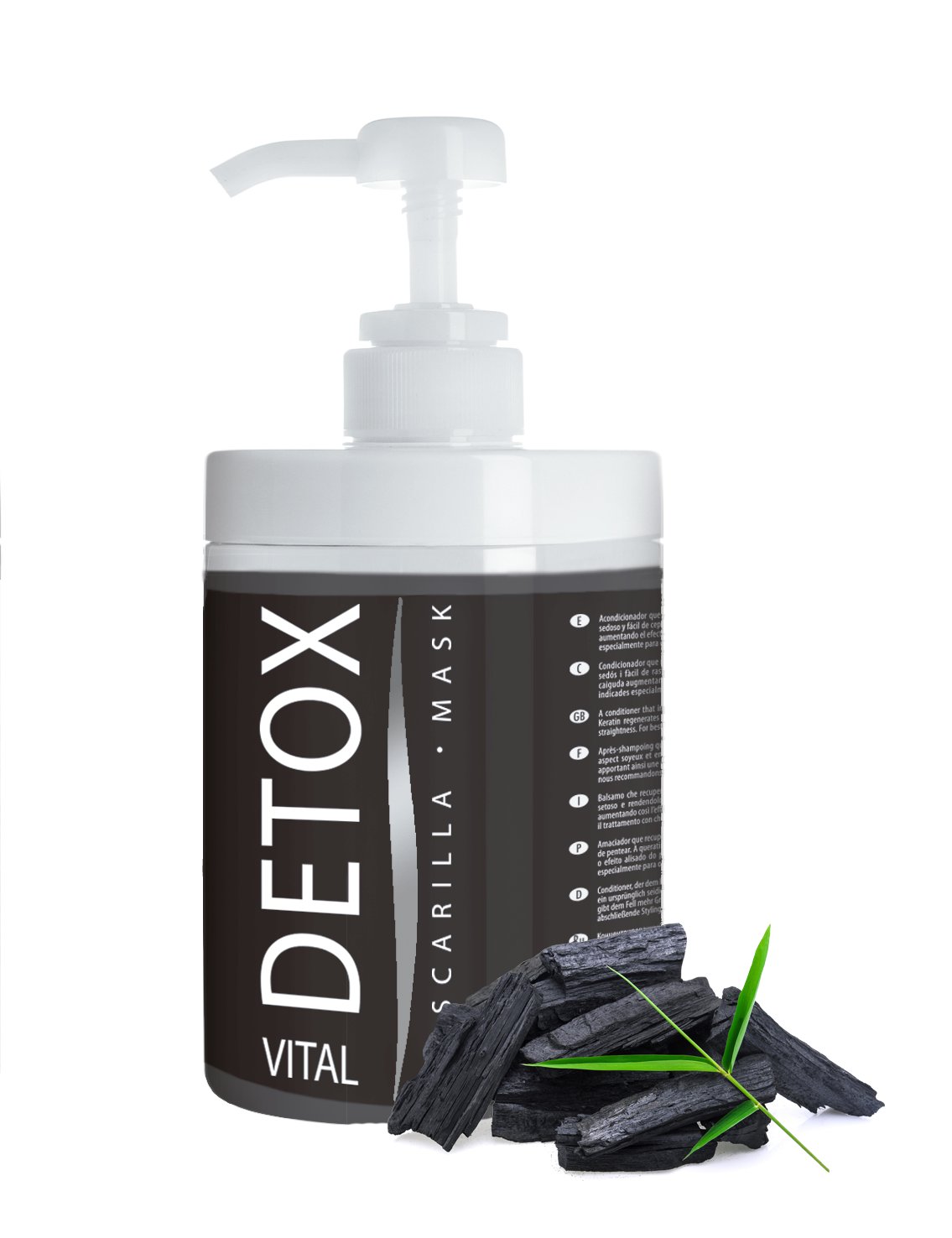 ARTERO® Detox Vital-Maske mit Aktivkohle 650ml