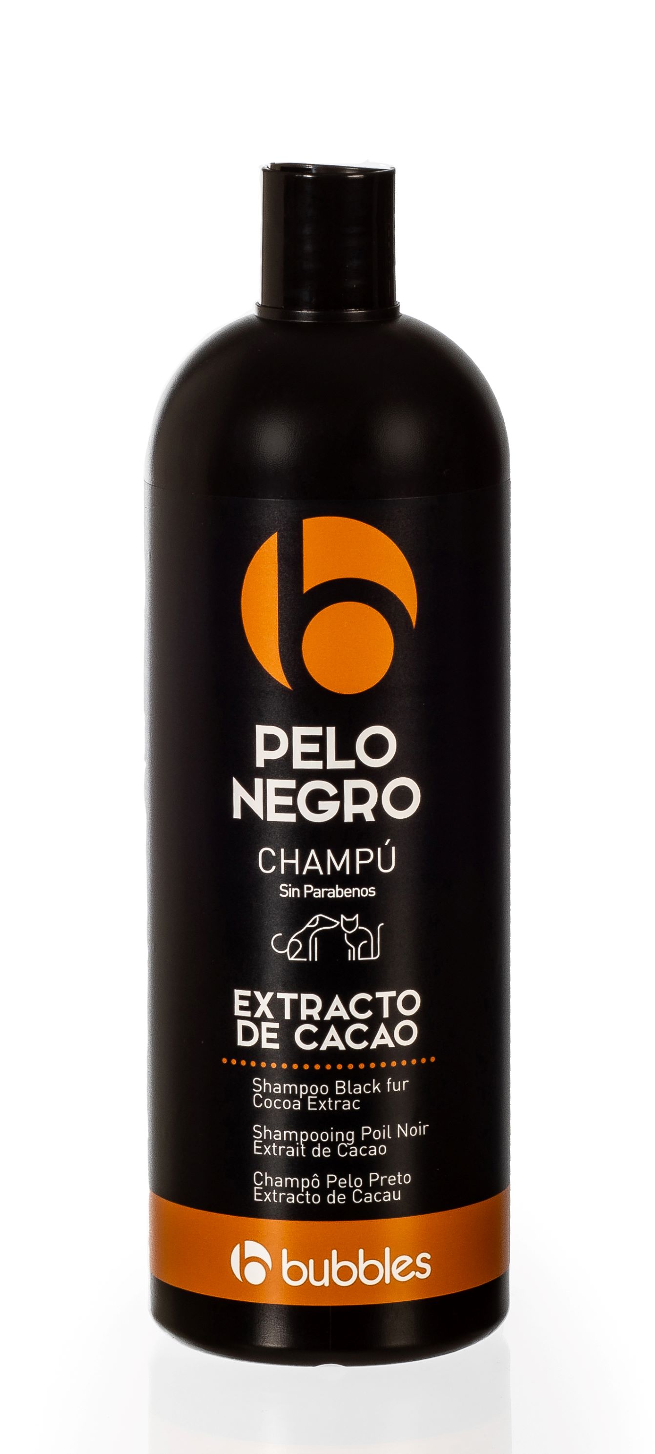 Bubbles® Hundeshampoo "Pelo negro" 1000ml mit Kakao-Extrakt für dunkles Fell Bubbles® Bubbles® Hundeshampoo "Pelo negro" 1000ml mit Kakao-Extrakt für dunkles Fell Bubbles®
