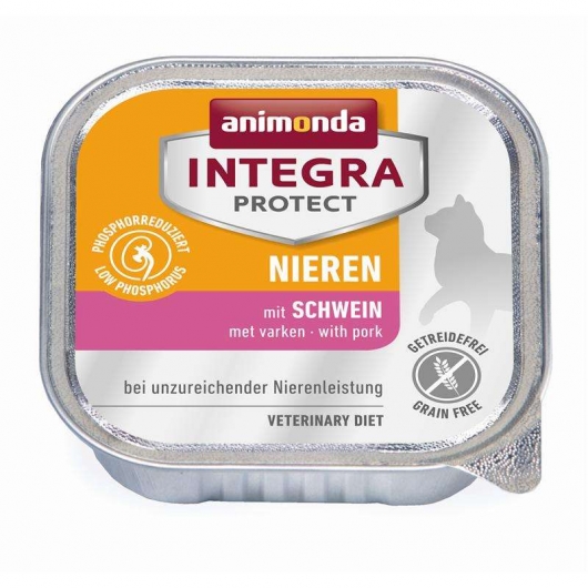 Animonda Cat Schale Integra Protect Niere mit Schwein 100g Animonda Cat Schale Integra Protect Niere mit Schwein 100g