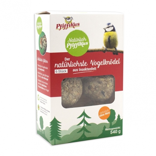 Natürlich Pfiffikus Vogelknödel - 6 Stück Natürlich Pfiffikus Vogelknödel - 6 Stück