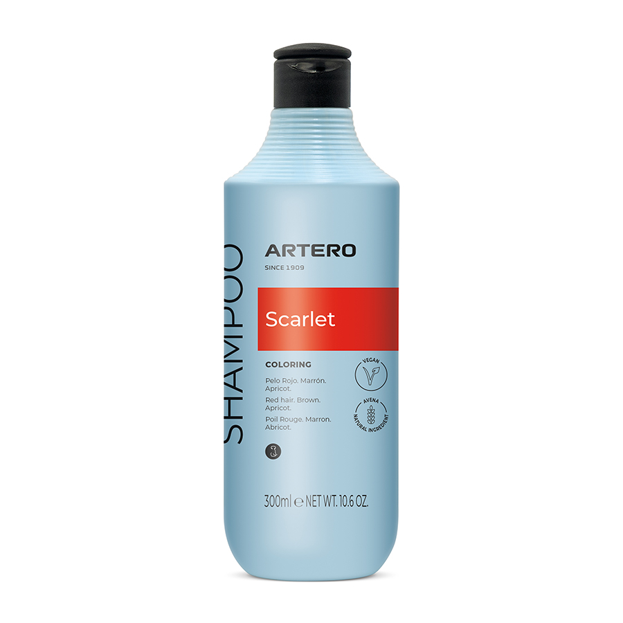 ARTERO® Farbauffrischendes Hundeshampoo "SCARLET" für rot-braune Fellfarben 300ml ARTERO® Farbauffrischendes Hundeshampoo "SCARLET" für rot-braune Fellfarben 300ml