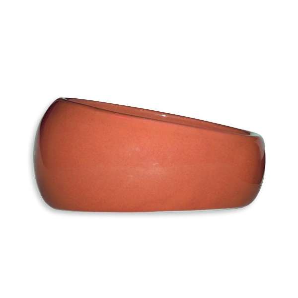 LIVING WORLD Ergonomischer Nagernapf groß terracotta LIVING WORLD Ergonomischer Nagernapf groß terracotta