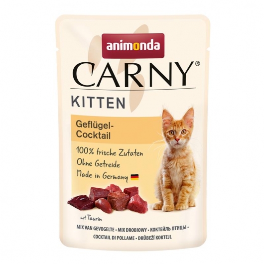 Animonda Carny PB Kitten Geflügelcocktail 85g Animonda Carny PB Kitten Geflügelcocktail 85g