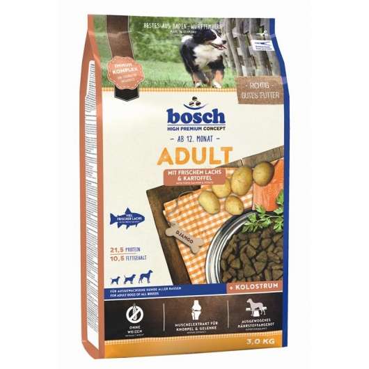 Bosch Adult Lachs & Kartoffel - 3 Kg Bosch Adult Lachs & Kartoffel - 3 Kg