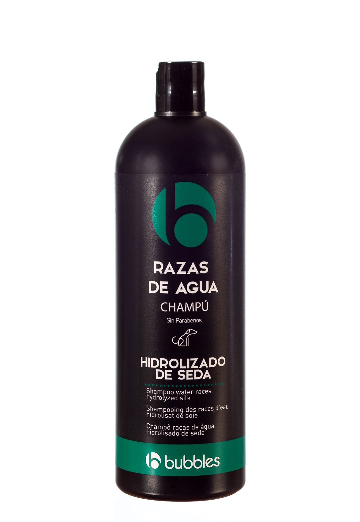 Bubbles® Feuchtigkeits-Hundeshampoo mit Seidenprotein 1l Bubbles® Feuchtigkeits-Hundeshampoo mit Seidenprotein 1l