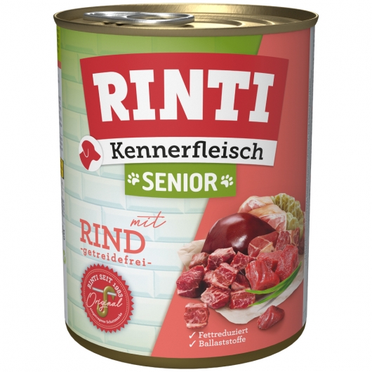 Rinti Kennerfleisch Senior Rind 800g