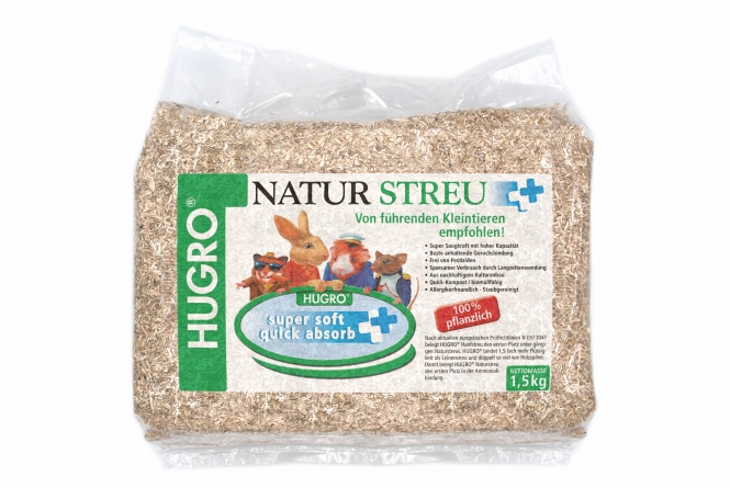 Hugro Hanfeinstreu 1,5kg Hugro Hanfeinstreu 1,5kg
