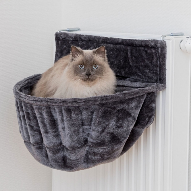 Trixie Kuschelsack XXL für Heizkörper - dunkelgrau Trixie Kuschelsack XXL für Heizkörper - dunkelgrau