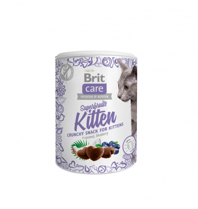 Brit Care Cat Snack Superfruits - Kitten 100g Brit Care Cat Snack Superfruits - Kitten 100g