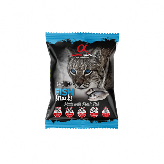 alpha spirit Cat Snacks Bag Fisch - 50g alpha spirit Cat Snacks Bag Fisch - 50g