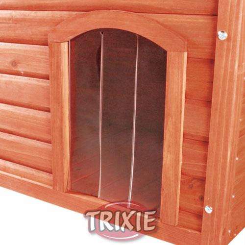 Trixie Kunststofftür für NATURA Satteldach-Hundehütte - XL Trixie Kunststofftür für NATURA Satteldach-Hundehütte - XL