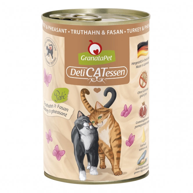 GranataPet Delicatessen Dose Truthahn & Fasan - 400 g GranataPet Delicatessen Dose Truthahn & Fasan - 400 g
