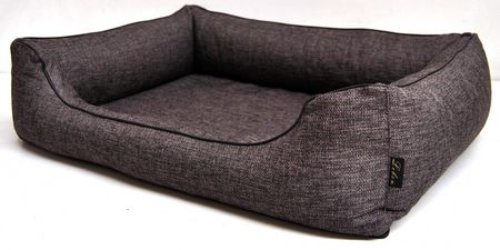 Lebon Hundebett Lino - Grau - 100 cm x 75 cm