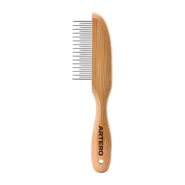 ARTERO® Kamm 'Tango' mit abwechselnden Zinken und Bambusgriff ARTERO® Kamm 'Tango' mit abwechselnden Zinken und Bambusgriff