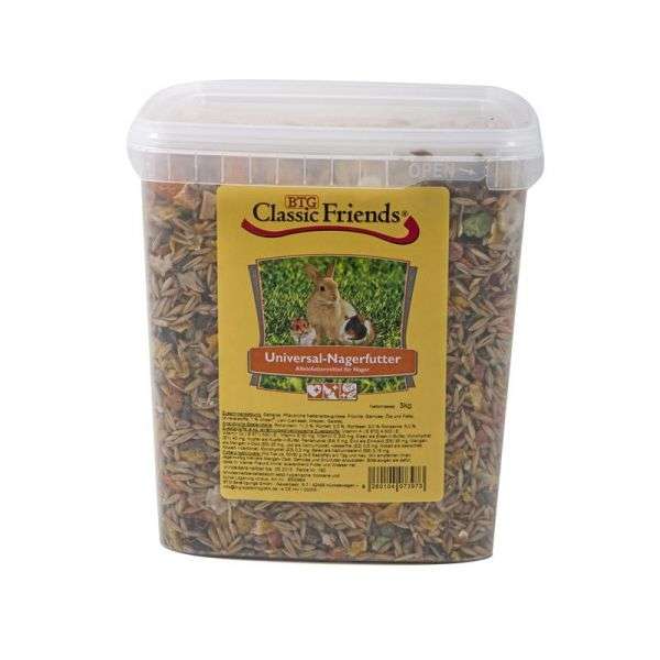 Classic Friends Universal Nagerfutter Eimer 3kg Classic Friends Universal Nagerfutter Eimer 3kg