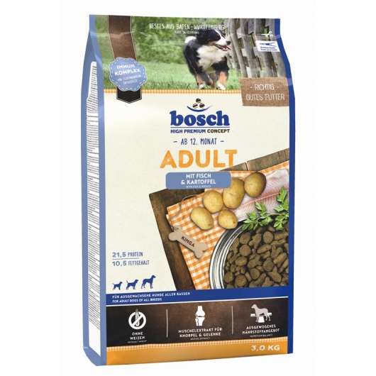 Bosch Adult Fisch & Kartoffel - 3 Kg Bosch Adult Fisch & Kartoffel - 3 Kg