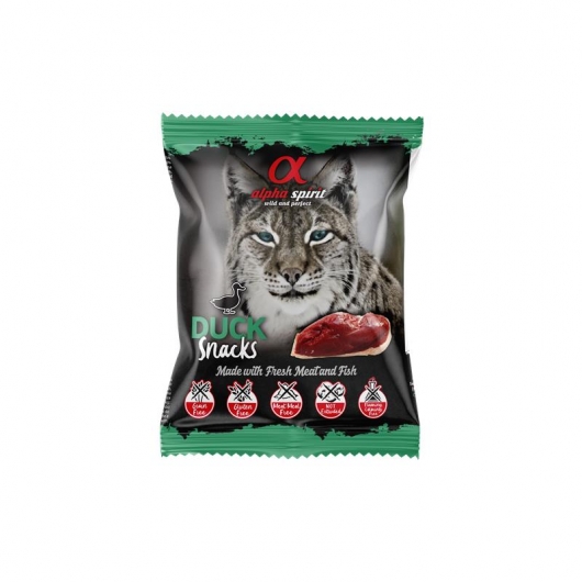 alpha spirit Cat Snacks Bag Ente - 50g alpha spirit Cat Snacks Bag Ente - 50g