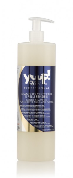 Yuup!® Professionelles mildes Hundeshampoo für Welpen und sensible Haut 1000ml