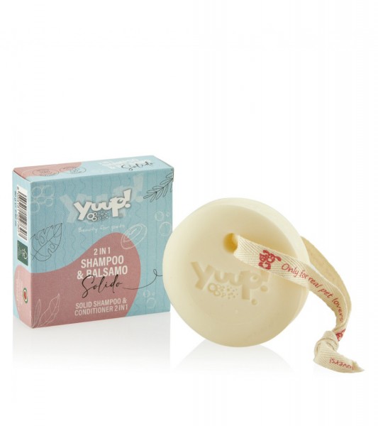 Yuup!® Festes Hundeshampoo: 2-in-1 Shampoo & Conditioner Yuup!® Festes Hundeshampoo: 2-in-1 Shampoo & Conditioner