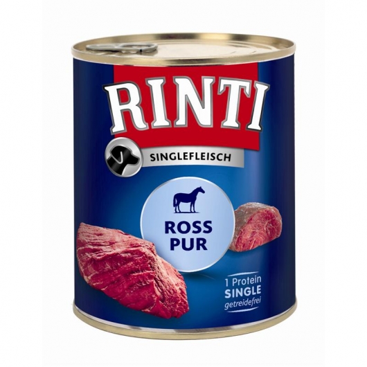 Rinti Singlefleisch Exclusive Ross Pur 800g Rinti Singlefleisch Exclusive Ross Pur 800g