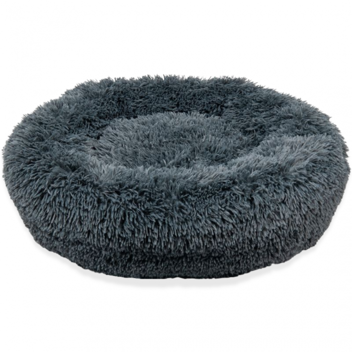SUPERSOFT FLUFFY DONUT L ANTHRAZIT MADE IN EUROPE 80cm