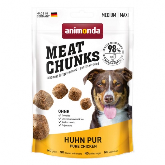 Animonda Snack Meat Chunks Huhn pur 80g Animonda Snack Meat Chunks Huhn pur 80g