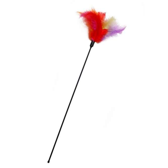 Karlie Flamingo Katzenwedel mit Federn - multicolor Karlie Flamingo Katzenwedel mit Federn - multicolor