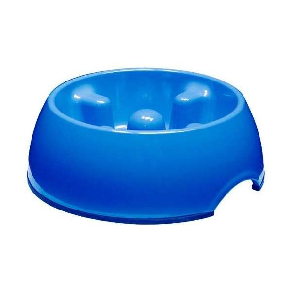 DOGIT Go-Slow Anti-Schling-Napf Blau 1200 ml DOGIT Go-Slow Anti-Schling-Napf Blau 1200 ml