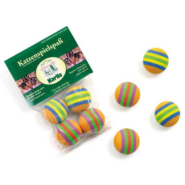 Karlie Rainbow Softbälle - 4 Stück Karlie Rainbow Softbälle - 4 Stück