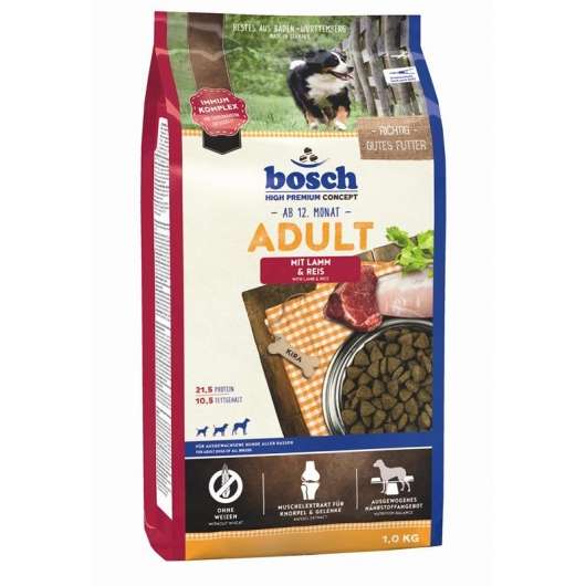 Bosch Adult Lamm & Reis - 1 Kg Bosch Adult Lamm & Reis - 1 Kg
