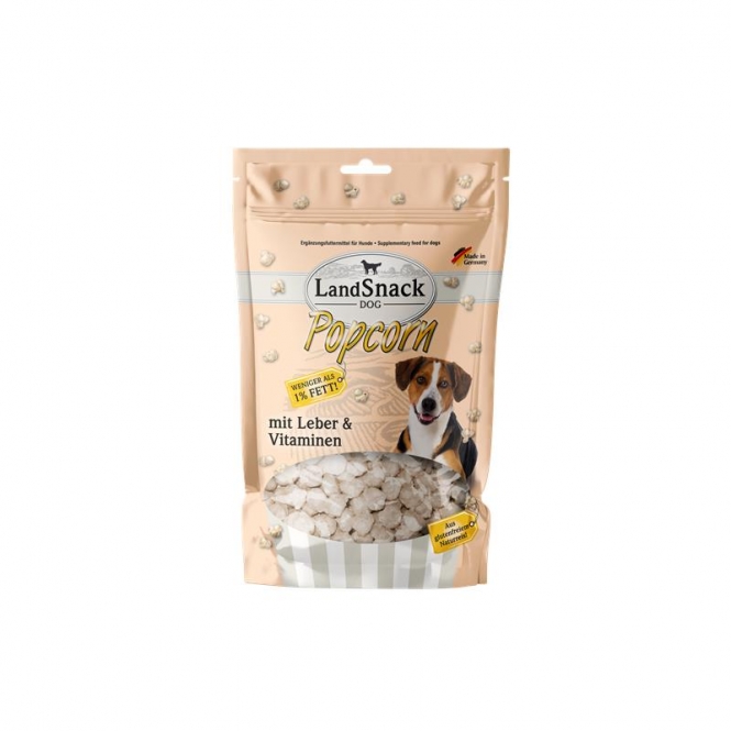 LandSnack Popcorn mit Leber und Vitaminen - 100g LandSnack Popcorn mit Leber und Vitaminen - 100g