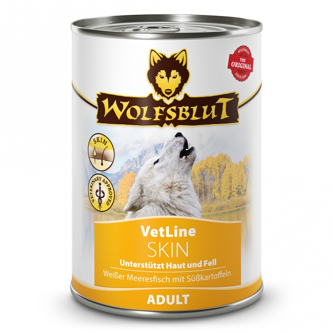 Wolfsblut Dose VetLine Skin & Coat 395g Wolfsblut Dose VetLine Skin & Coat 395g