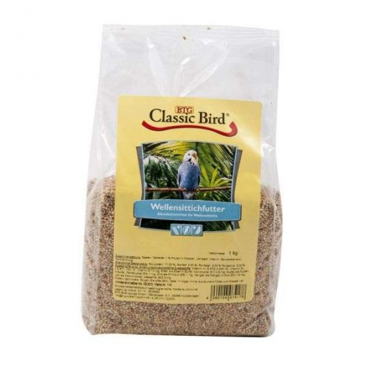 Classic Bird Wellensittichfutter - 1 kg Classic Bird Wellensittichfutter - 1 kg