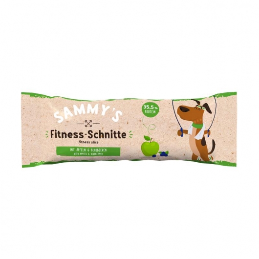 Bosch Sammys Fitness-Schnitte mit Äpfeln & Blaubeeren 25g Bosch Sammys Fitness-Schnitte mit Äpfeln & Blaubeeren 25g