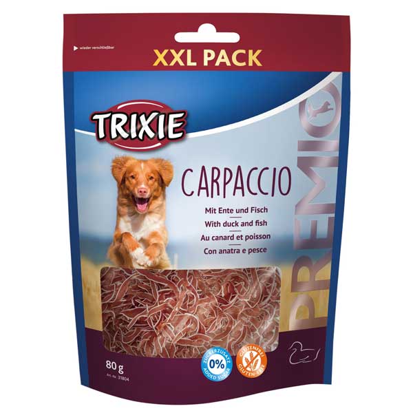 Trixie PREMIO Carpaccio Ente und Fisch - 80 g Trixie PREMIO Carpaccio Ente und Fisch - 80 g