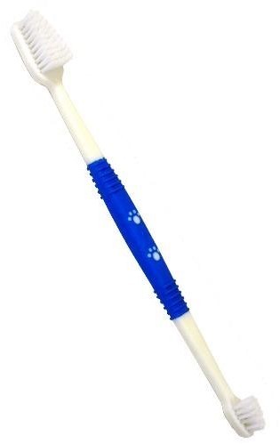 Ibanez® Doppelseitige Hundezahnbürste mit zwei Köpfen Ibanez® Doppelseitige Hundezahnbürste mit zwei Köpfen