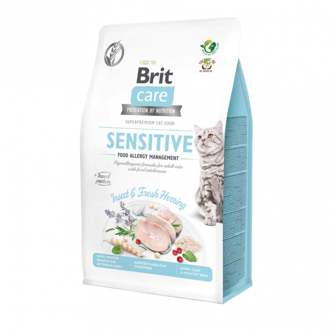 Brit Care Cat Grain-Free - Sensitive - Food Allergy - 2kg Brit Care Cat Grain-Free - Sensitive - Food Allergy - 2kg