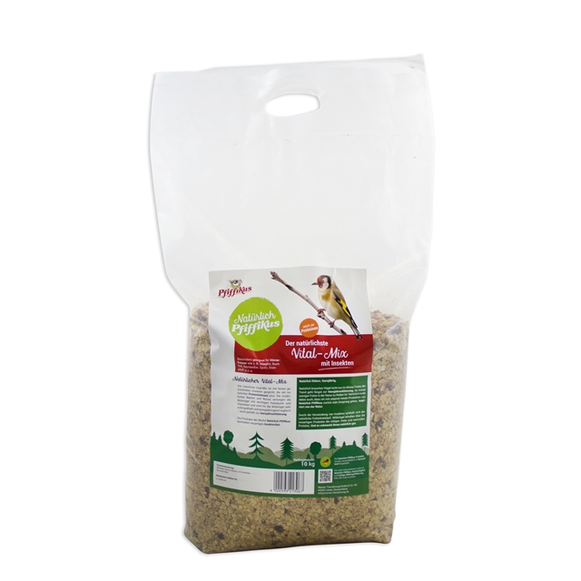Natürlich Pfiffikus Vital-Mix mit Insekten 10kg Natürlich Pfiffikus Vital-Mix mit Insekten 10kg