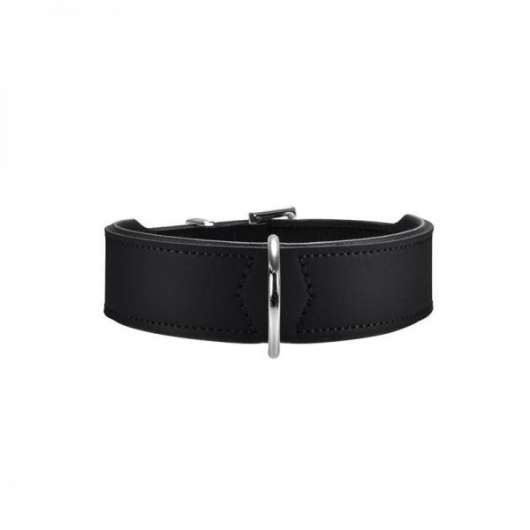 Hunter Halsband Basic 50 nickel, Hals 35-43 cm - schwarz Hunter Halsband Basic 50 nickel, Hals 35-43 cm - schwarz