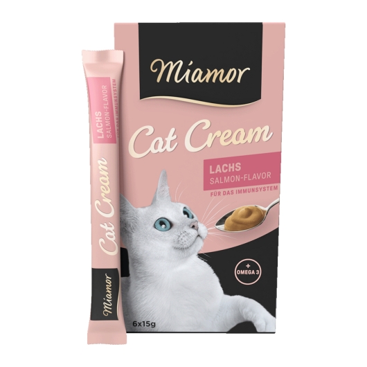 Miamor Cat Confect Lachs-Cream 6x15g Miamor Cat Confect Lachs-Cream 6x15g