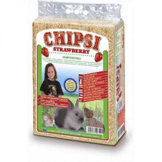 Chipsi Strawberry Hobelspäne 60l Chipsi Strawberry Hobelspäne 60l