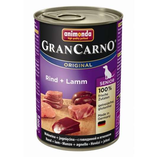 Animonda Dog Dose GranCarno Senior Rind & Lamm 400g Animonda Dog Dose GranCarno Senior Rind & Lamm 400g
